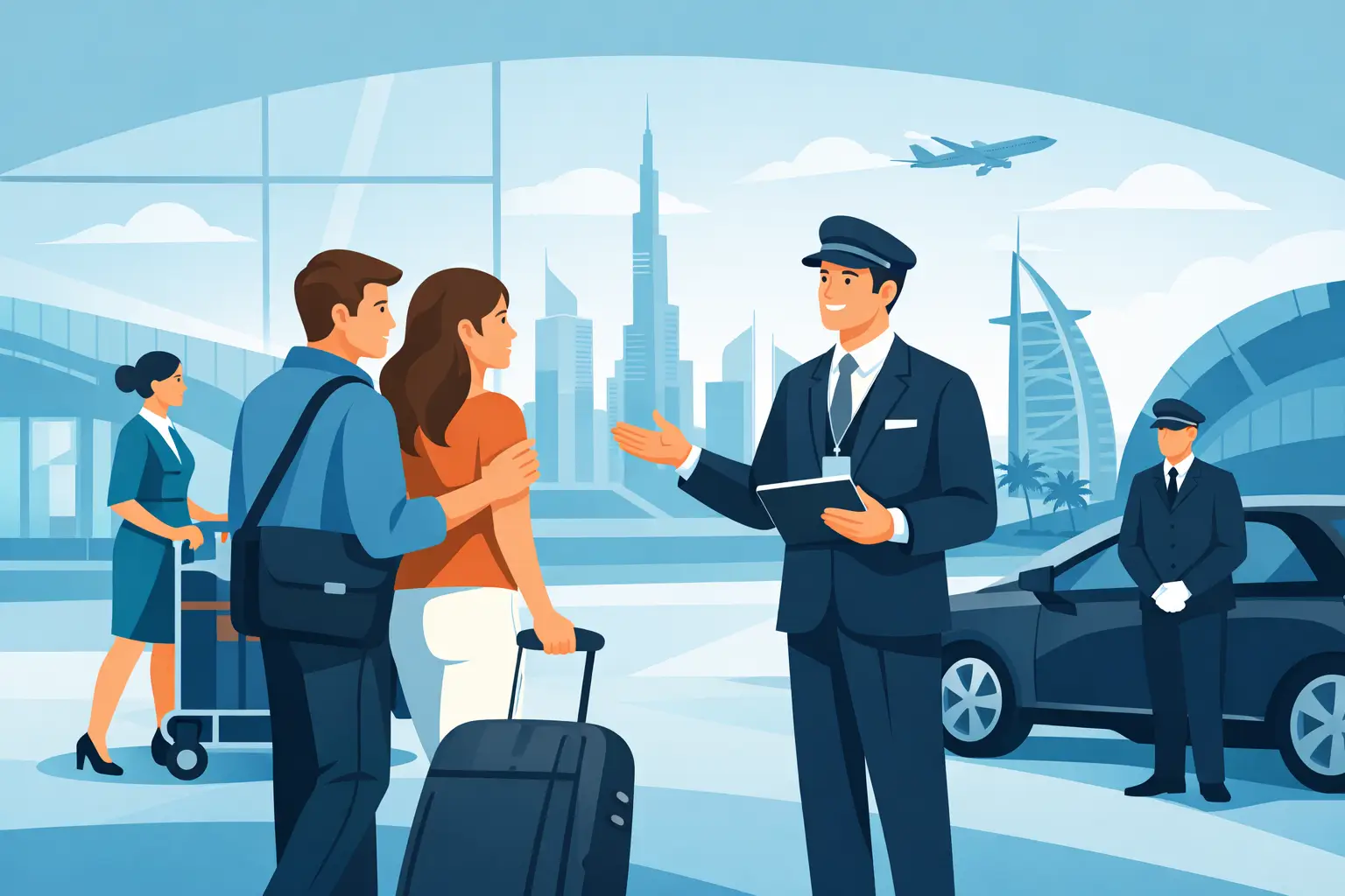 Read more about the article Dubai Airport Meet and Greet Service Explained
