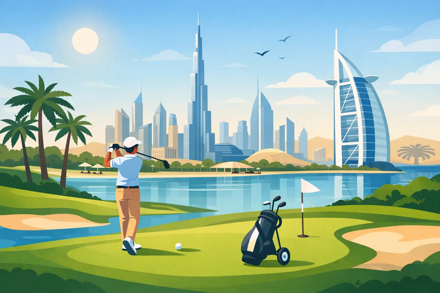 Read more about the article Dubai Golf Holiday Packages for Every Style