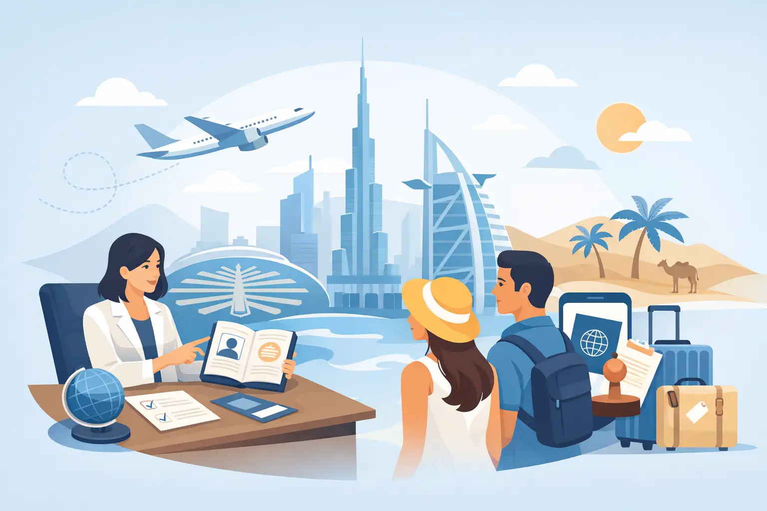 Read more about the article Dubai Visa Assistance for Tourists Made Simple