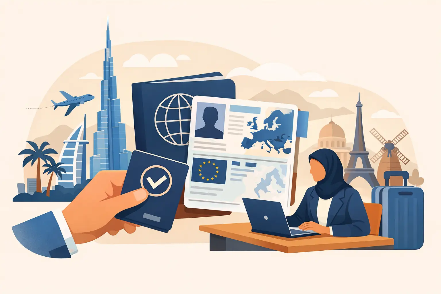 Read more about the article How to Apply for a Schengen Visa From Dubai