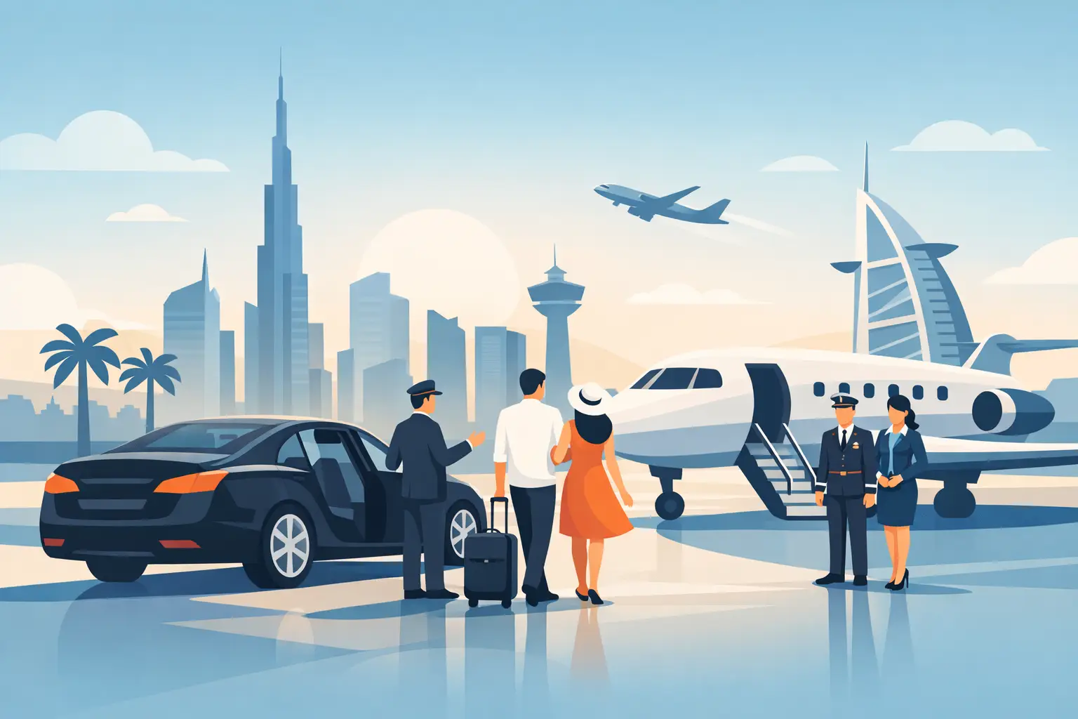 Read more about the article Private Airport Transfer Dubai for Better Arrivals