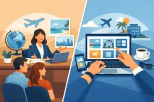 Read more about the article Travel Advisor Versus Online Booking: Which Fits?
